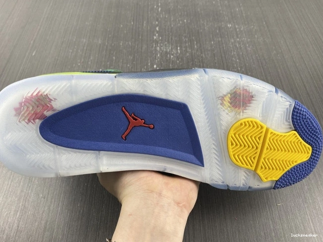 Reps LUCY Air Retro 4 Jordan 308497-015 Doernbecher 0729